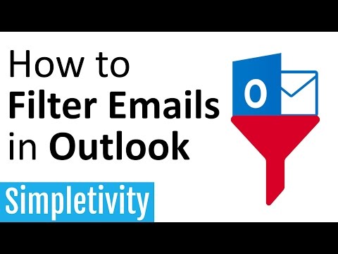 Как фильтровать электронную почту в Outlook (правила очистки почтового ящика)