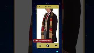 Fourth Doctor (Tom Baker) Shorter Scarf