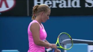 Svetlana Kuznetsova v Daniela Hantuchova highlights (1R) | Australian Open 2016