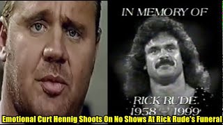 Emotional Curt Hennig Shoots On No Shows At Rick Rude's Funeral