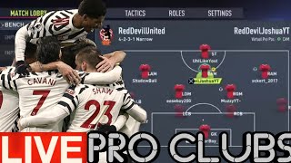 FIFA 22 Pro Clubs Road to division 1!! Live Stream with subs!!