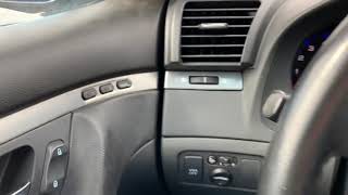 2005 Acura TL Seat Memory Setting