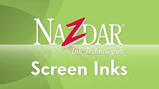 Nazdar Screen Inks