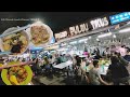 咖喱鸡云吞面咖喱面薄饼槟城浮罗池骨巴刹美食街晚餐 Penang street food curry chicken wonton mee curry mee