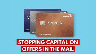 How Do I Stop Getting Capital One Offers In The Mail?