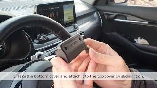 IROAD FX1 FX2 Multi Cover Installation