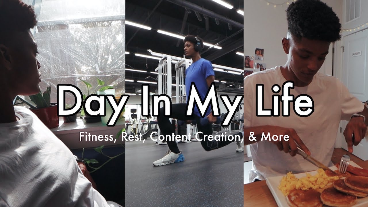 Realistic Day In My Life Fitness Rest Content Creation More
