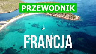 Wakacje we Francji | Morze, krajobraz, wybrzeże, plaże | Wideo z drona 4k | Francja z lotu ptaka