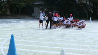 運動会リハーサル　なぎの学園　花畑幼稚園　花畑ナーサリー