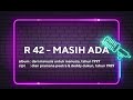 R 42  - MASIH ADA | LIRIK LAGU