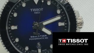 Tissot Seastar 1000 Diver Watch | ByeByeWatch | 4K