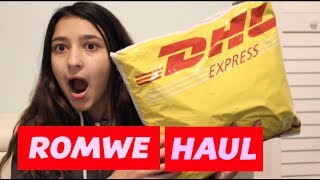 Romwe try on haul|Nat Vlogs Romwe try on haul|Nat Vlogs