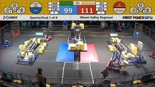 Quarterfinal 1 - 2018 Miami Valley Regional