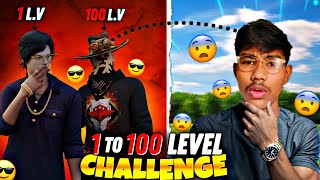 Most Difficult Challenge 🔥 I Gave 1v1 Custom Challenge To Players Of Level 1 To 100 😱