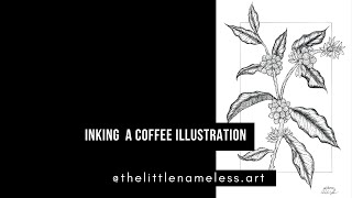 Coffee Commission - Botanical line art