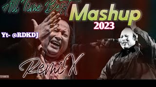Nusrat Fateh Ali Khan 🔥 l Mashup remix l Tape remix l 2023 l Bass boosted l NFAK remix l