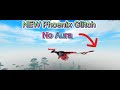 Roblox Feather Family - NEW Phoenix Glitch ( No Aura behind the Wings )