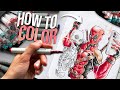 How to ACTUALLY Color with ALCOHOL MARKERS !! 🎨🚀