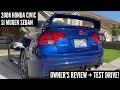 ONLY 1000 OF THESE WERE MADE | 2008 Honda Civic Si Mugen Sedan Owner Review + Test Drive!