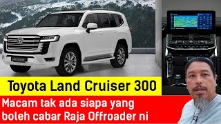 14 tahun menunggu, akhirnya Toyota terpaksa hasilkan sendiri pencabar Land Cruiser. IInilah LC300