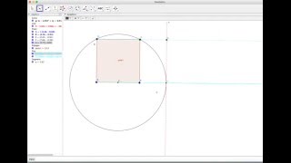 Constructing a Golden rectangle with GeoGebra