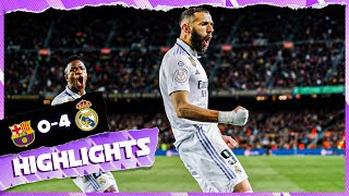 FC Barcelona 0-4 Real Madrid | HIGHLIGHTS | Copa del Rey