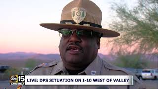 DPS talks about trooper-involved shooting west of Phoenix