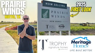 LOW TAXES in Hutto! Prairie Winds First Look | Hutto Texas New Construction