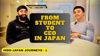 19 years Old Student to CEO | A Remarkable Journey of an Indian in Japan | IJJ 1 Vikasdeep Singh