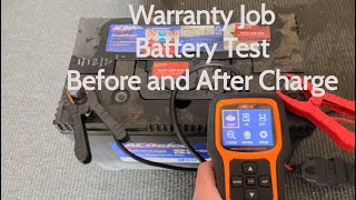 Warranty Job Claim - Difference to Determine Faulty or Flat Battery