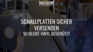 How to properly pack vinyl records: How to ship records safely | Niflheim Records