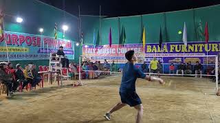 Men's Single Quarter Final, Won by Nabachandra Singha vs Boneep Sinha | Sribar, Cachar