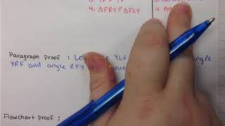 Paragraph Flow Chart Proofs Example 1