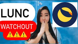 LUNC COIN HOLDERS WATCHOUT⚠️⚠️ | LUNC COIN CRYPTO PRICE PREDICTION | TERRA LUNA CLASSIC COIN
