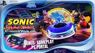 SONIC RACING: CrossWorlds PS5 Pro - Gameplay FR 4K 60FPS (PS Portal)