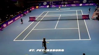 vinci-babos / timea's broken serve for the match