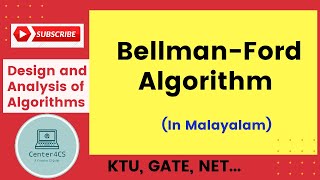 Bellman-Ford algorithm | DAA