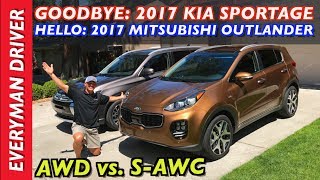 Say Goodbye: 2017 Kia Sportage and Hello: 2017 Mitsubishi Outlander on Everyman Driver