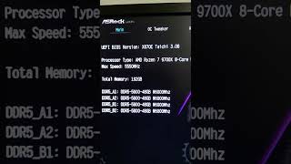 192GB DDR5 6000 on X870E Taichi