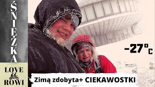 Śnieżka zimą - wejście i ciekawostki