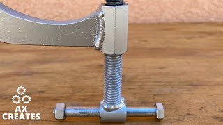 WOW!! A SIMPLE USEFUL TOOL IDEA MADE FROM SCRAP METAL!!
