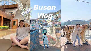 釜山大邱vlog#3🇰🇷｜釜山必去超美汗蒸幕✨SPA Land、甘川洞文化村🪸、草莓牛奶🍓