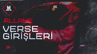 Allame - Verse Girişleri