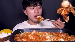 [ENG]김치피자탕수육 먹방 ! ! ㆍASMR Kimch Pizza Sweet and sour pork