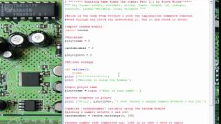 Python 3 Programming 2.1 Guess the Number