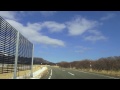 北海道えりも町 道道34号襟裳公園線 車載動画 2015 02 03