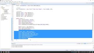 Java Tutorial - Creating Blackjack - Part 03 (Creating Buttons)
