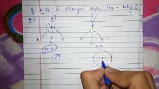 Why NH3 is stronger than PH3? 📖✍️ or Why ammonia is stronger than PH3?