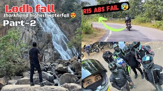 Netarhat to Lodh fall with Dukey 💙 | R15 v3 abs fail 😰 | ROR group 🥵 part-2