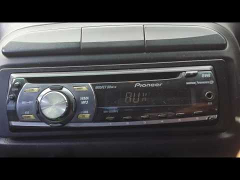 Set the clock in pioneer mosfet 50wx4 in 50 second Set the clock in pioneer mosfet 50wx4 in 50 second